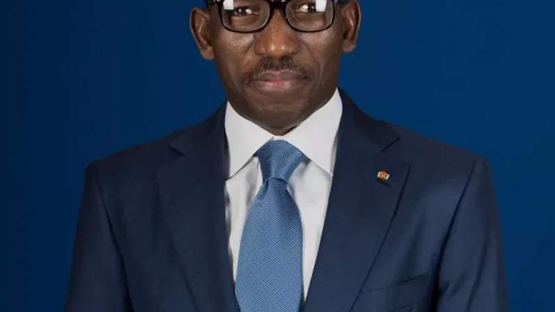 Ministre de la réforme des services publics, du travail et du dialogue social: Monsieur Gilbert Bawara