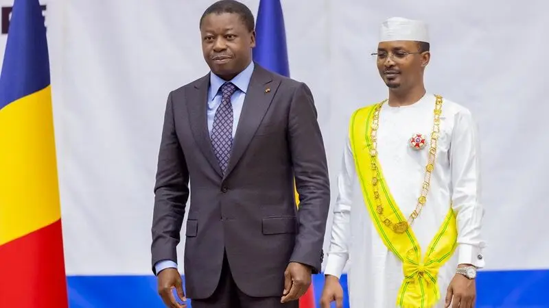 À N’Djamena, Faure Gnassingbé félicite Mahamat Idriss Déby