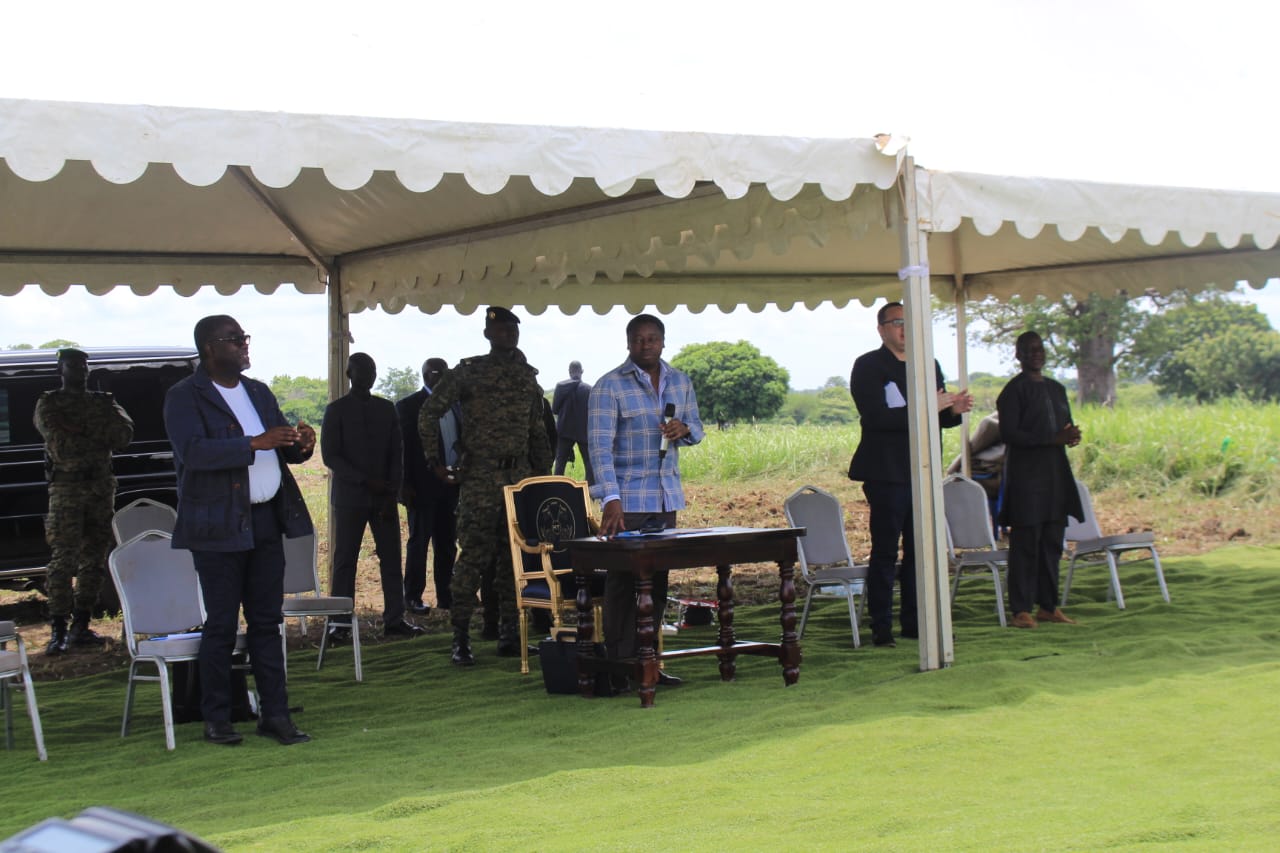 Visite du Chef de l’Etat sur les ZAAP de Somone Copé, de Gaméet d’Ogbatanawlou