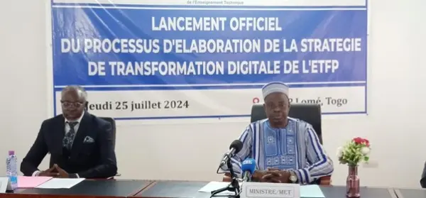 Togo : lancement de la digitalisation de l’Enseignement technique et de la formation Professionnelle