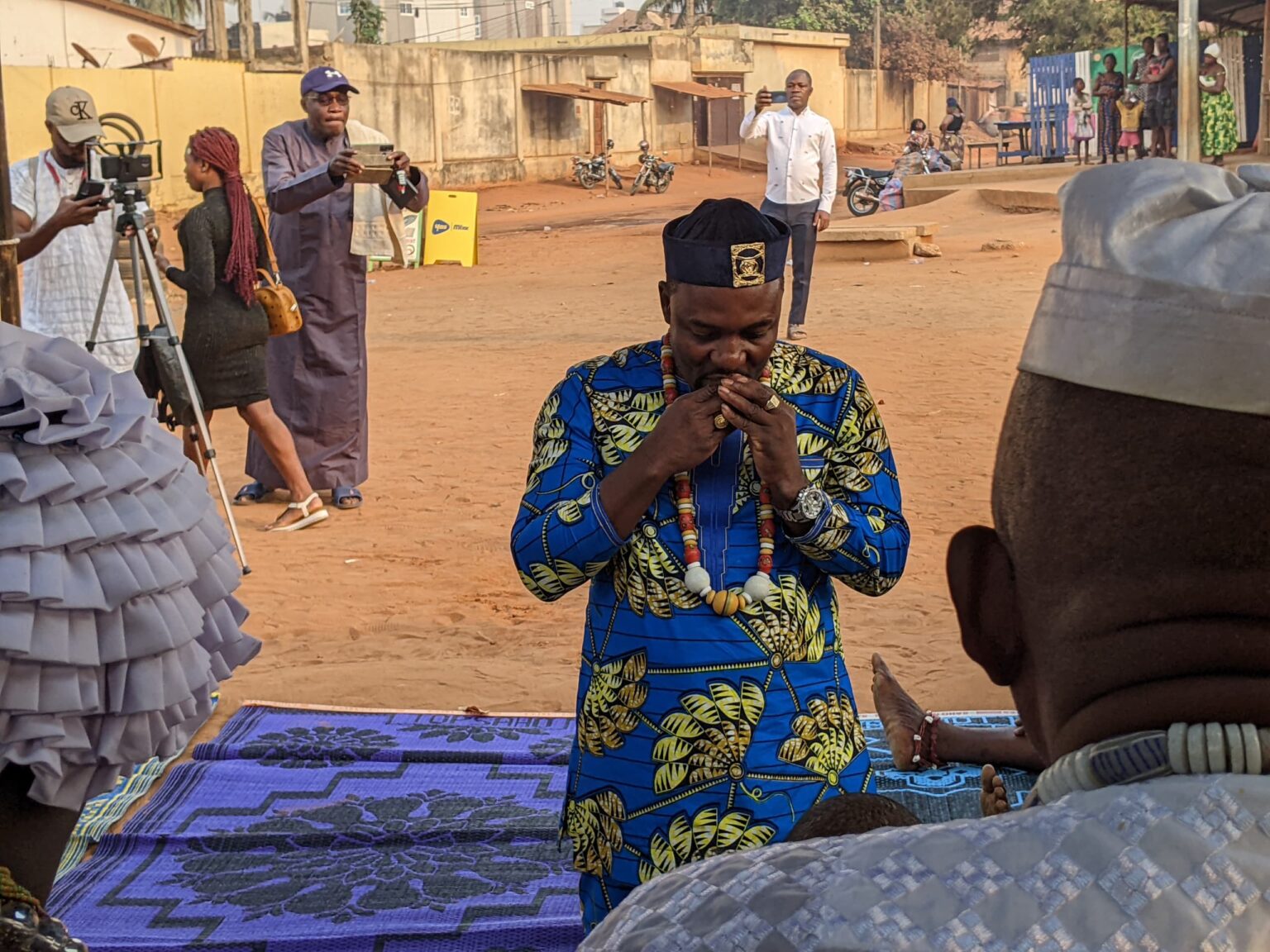Terrorisme, accidents de circulation et défaites des Éperviers : Togbui Lanklivi 1er confie le Togo aux mânes des ancêtres